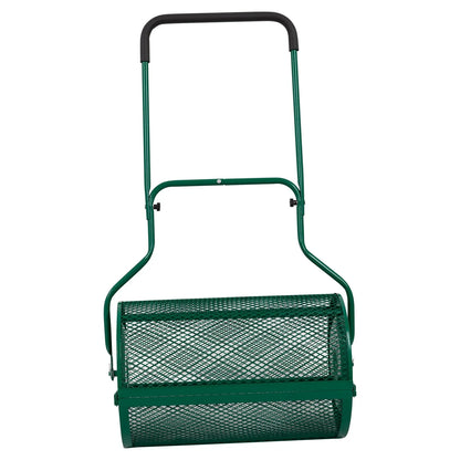 Brothers HVAC LLC 76L Lawn Compost Spreader Top Dress Soil/Fertiliser/Seed Heavy Duty Garden Roller